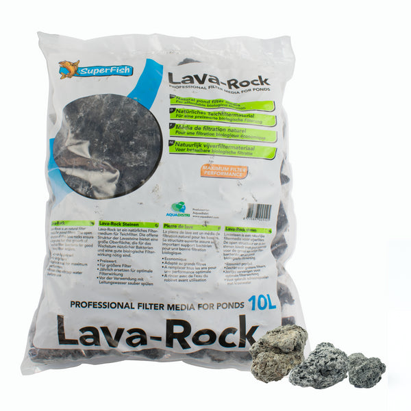 Superfish Lava Rock Filter Media - 10L