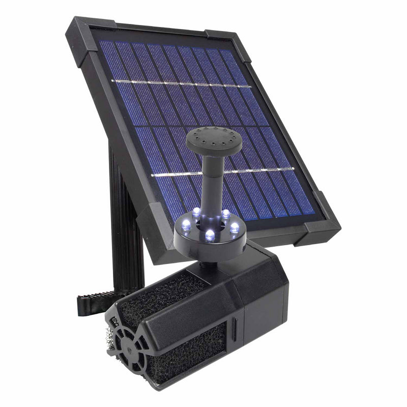 Blagdon Liberty 200 Solar Powered Battery Pond Pump and LED Lights