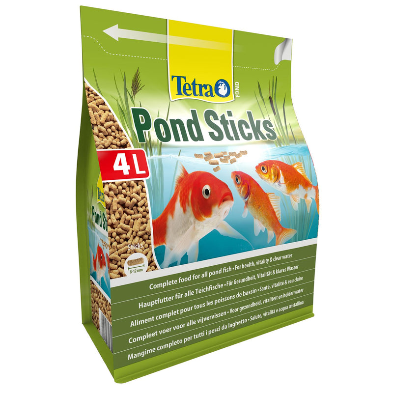 TetraPond Pond Sticks 1.72 Pounds, Pond Fish Food, For Goldfish And Koi