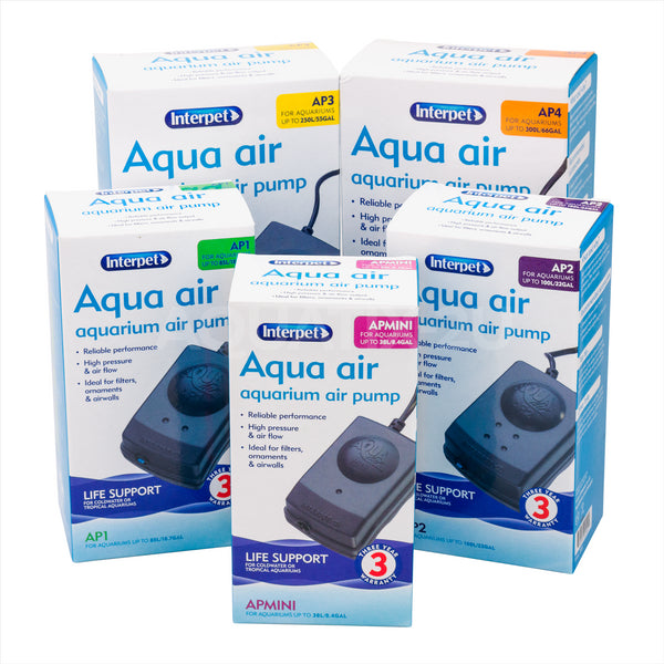 Interpet Aquarium Aqua Air Pumps