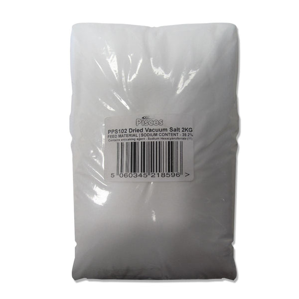 Pisces Pure Dried Vacuum Pond Salt 2kg