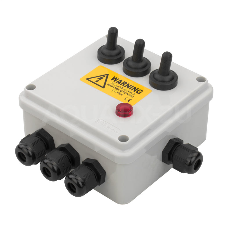 Pisces Multi-Switch Outdoor Pond Electrical Switch Boxes