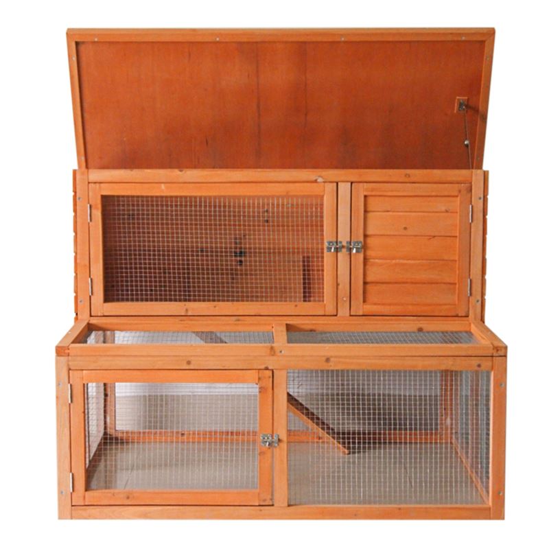 KCT Ancona 4ft Hutch and Run Including Cover