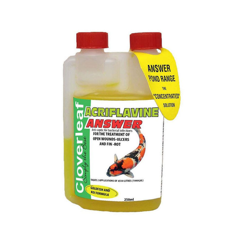 Cloverleaf Acriflavine Answer Pond Treatment