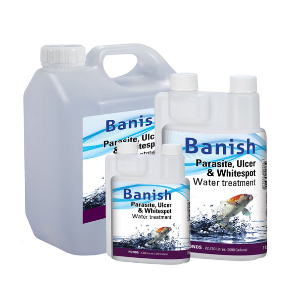 Banish Anti Ulcer, Parasite and Whitespot Water Treatment