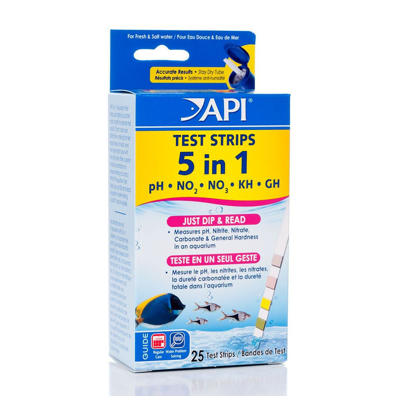 API Aquarium 5 in 1 Test Strip Kits