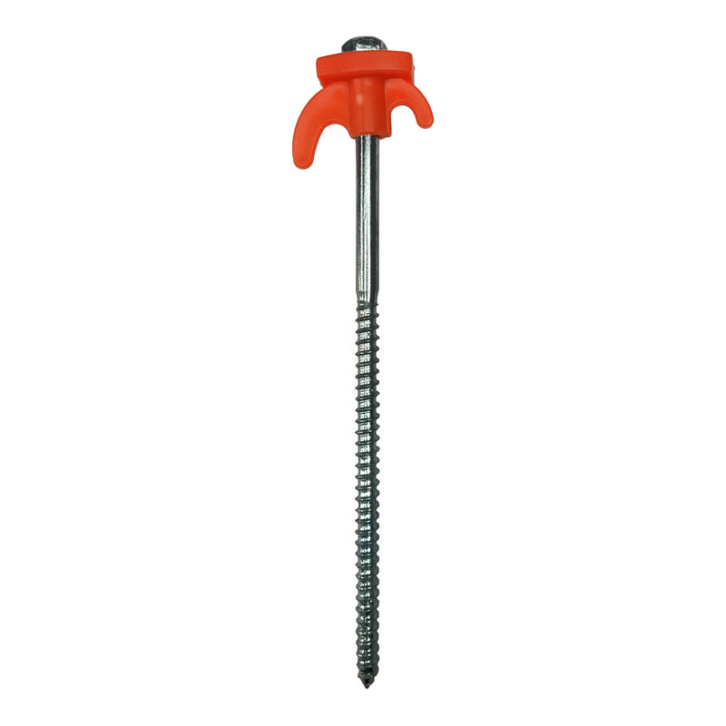 Screw In Tent Pegs With Drill Adapter
