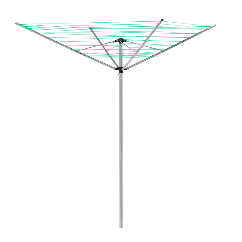 KCT Garden Outdoor Rotary Washing Line Airers - 3/4 Arm - With Optional Covers