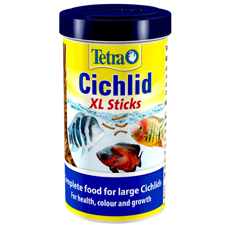 Tetra Aquarium Cichlid Sticks and XL Sticks Fish Food