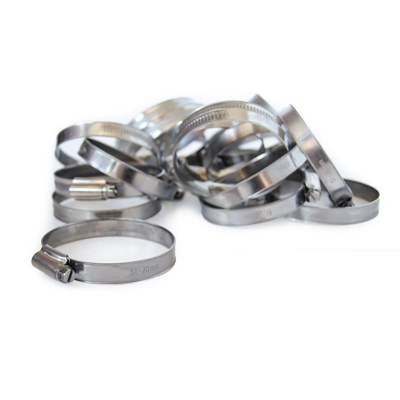 Stainless Steel Jubilee Style Pond Hose Clips