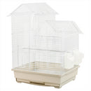 KCT Santiago Small Exotic Bird Travel Cage - White