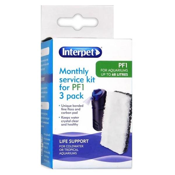 Interpet Monthly Service Kits - PF Internal Aquarium Filter