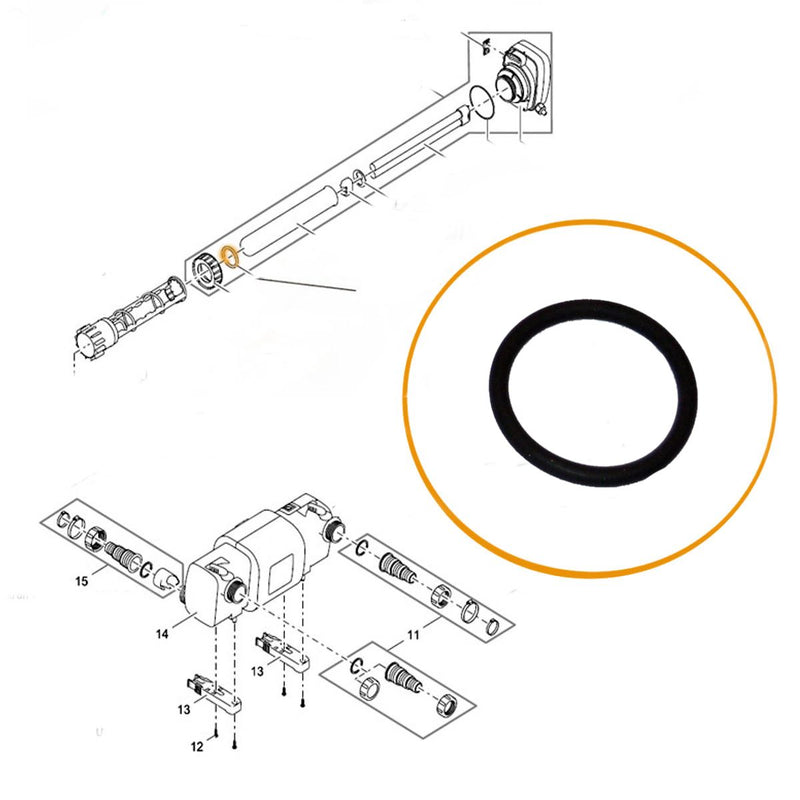 Oase - Part - 27117 Replacement O Ring - Bitron C72 W and C110 W