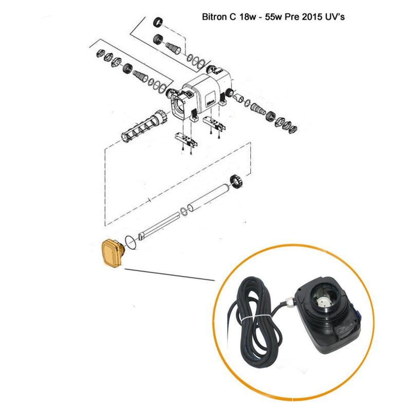 Oase - Part - 35116 Replacement Ballast Bitron C18