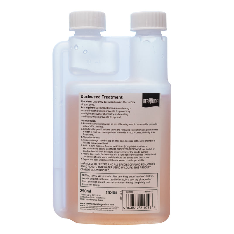 Bermuda Duckweed Pond Water Treatment 250ml