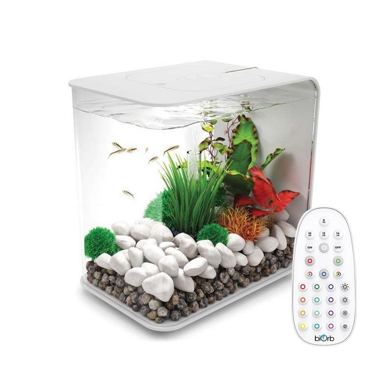 biOrb Flow 15L Aquarium White with MCR Light