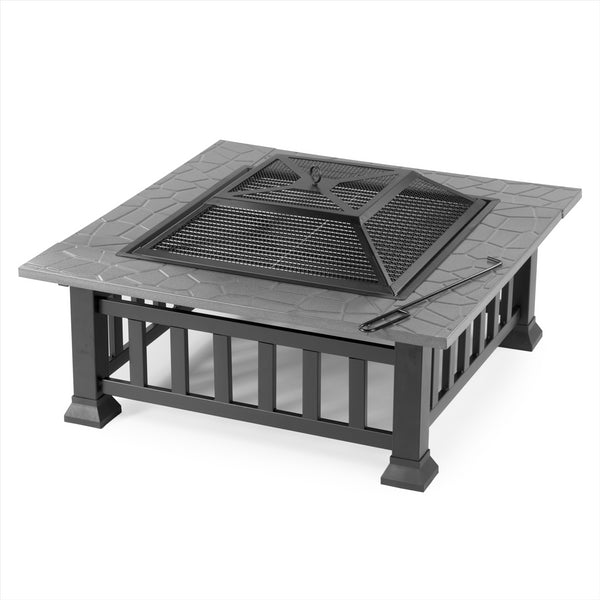 KCT Square Fire Pit with Cover