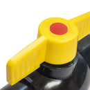 1.5 " (Inch) Solvent Weld Ball Valve and 2 x Stepped Hosetail Kit