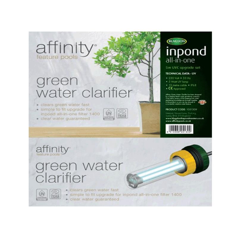 Blagdon Affinity Inpond 5W UVC Upgrade Kit - Green Water Clarifier