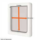 Dog Mate Medium Dog Door (White)