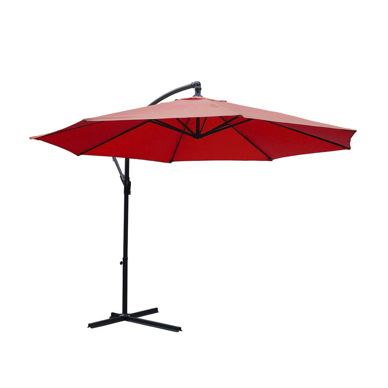 KCT 3.5m Large Cantilever Garden Parasols with Optional Base / Cover