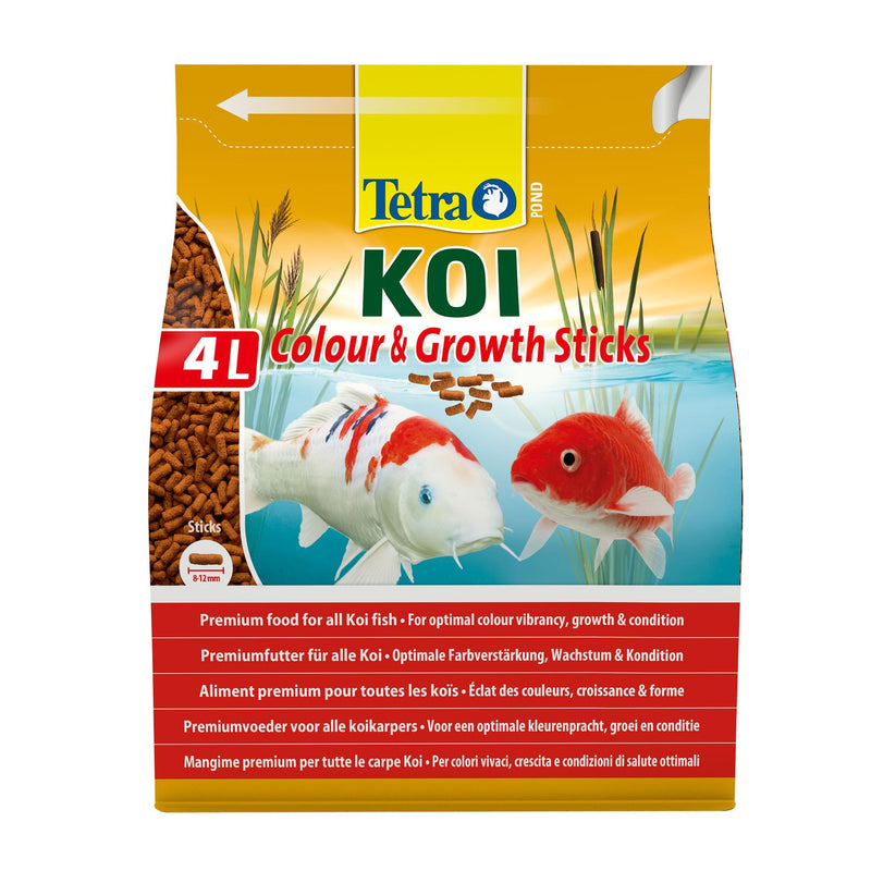 Tetra Pond Koi Colour & Growth Sticks Pond Fish Food