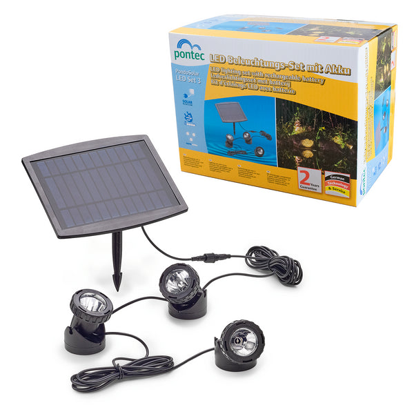 Pontec PondoSolar LED Set 3