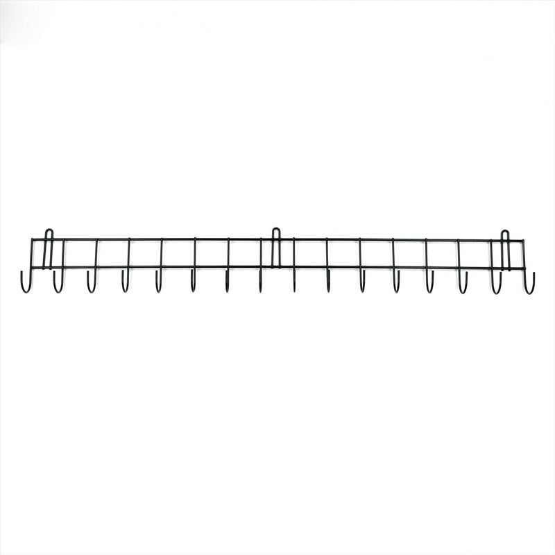 16 Hook Metal Tool Rack Organiser
