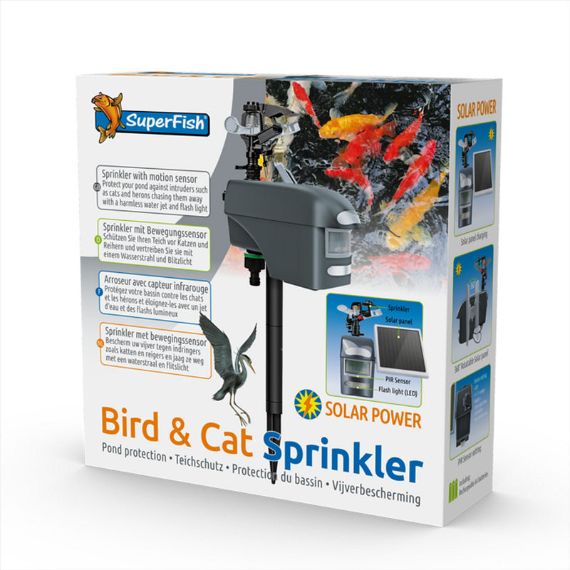 Bird and Cat Sprinkler Deterrent System - SuperFish