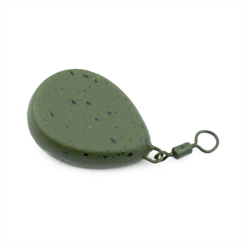 Flat Pear Lead Fishing Weights – 10 Pack