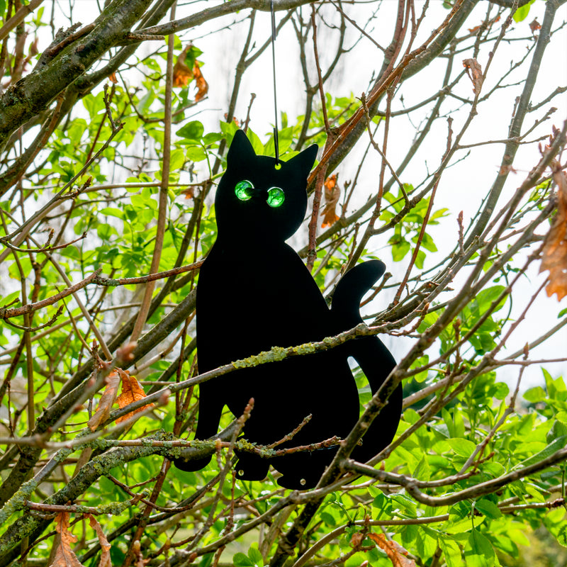 KCT Black Metal Cat Scarer