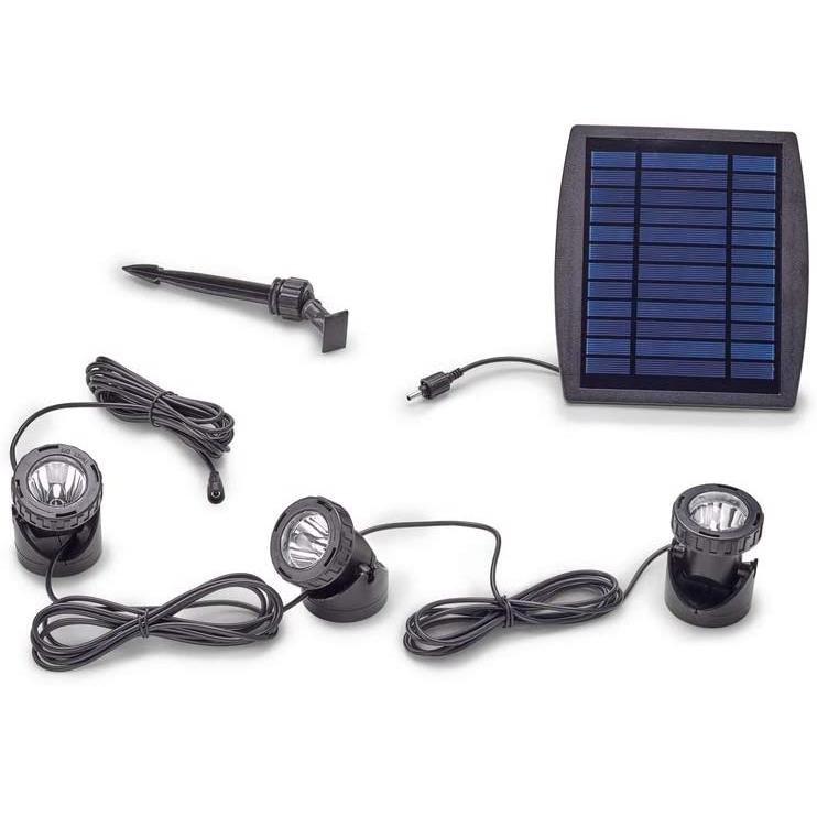 Pontec PondoSolar Solar Powered LED Lighting - Set of 3