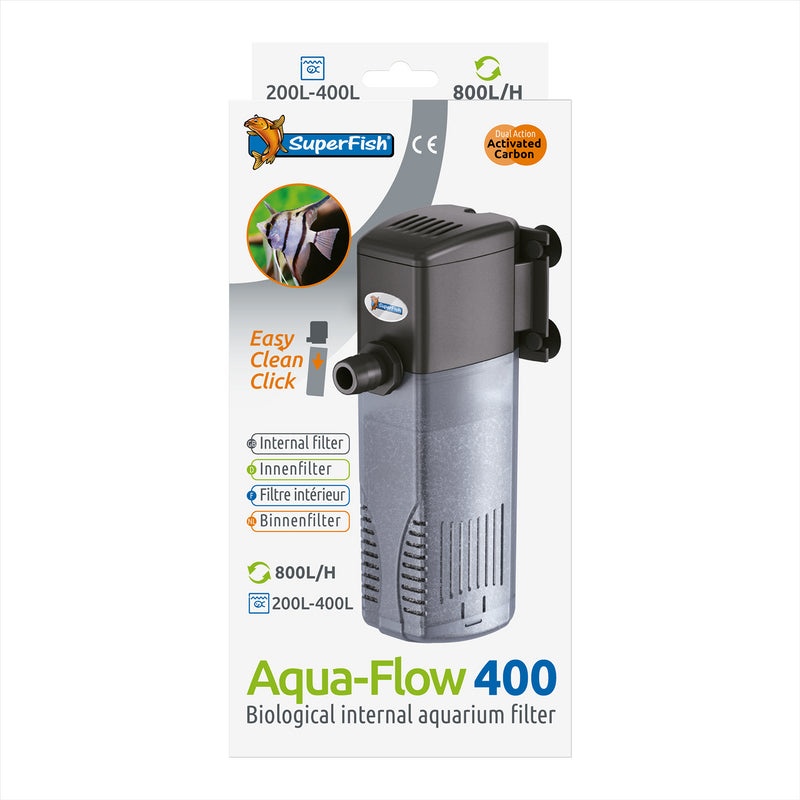 Superfish Filter Foam Aqua-Flow XL - 2 mousses de charbon