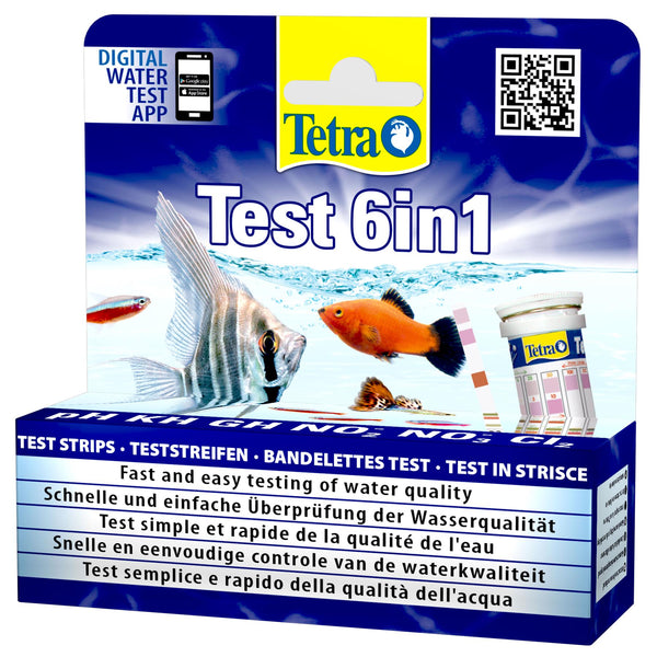 Tetra Aquarium Test Strips 6 in 1