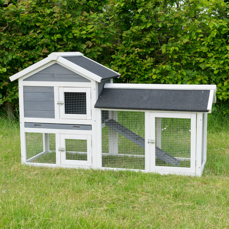 KCT Savona Rabbit Hutch With Outdoor Cover