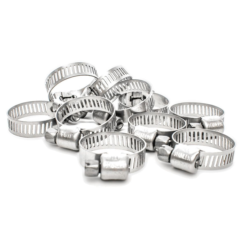 Stainless Steel Jubilee Style Pond Hose Clips