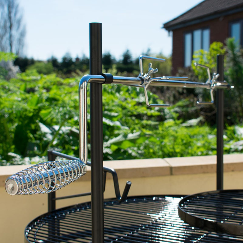 KCT Outdoor BBQ Grill with Rotisserie