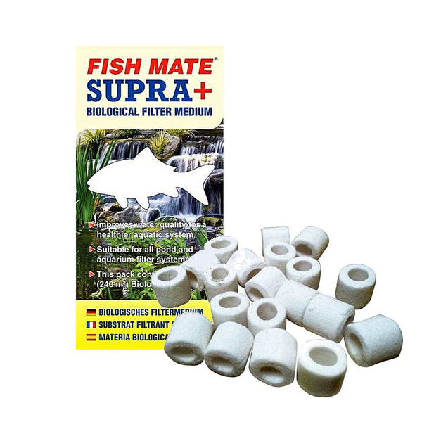 Fish Mate Supra + Biological Filter Media