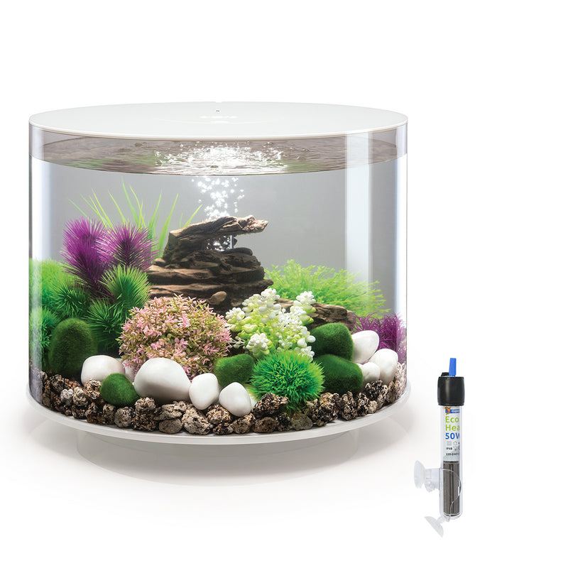 biOrb Tube 35L White Aquarium with MCR LED Lighting