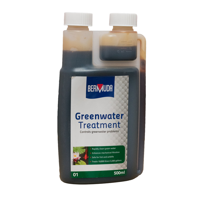 Bermuda Greenwater Pond Water Treatment