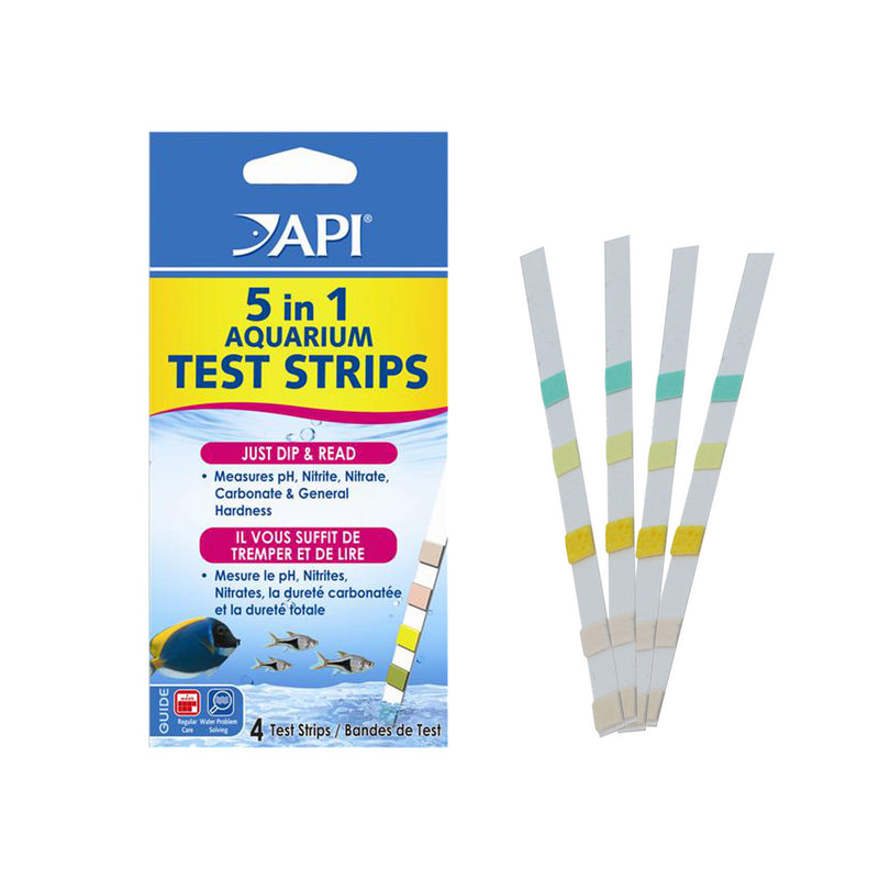 API Aquarium 5 in 1 Test Strip Kits