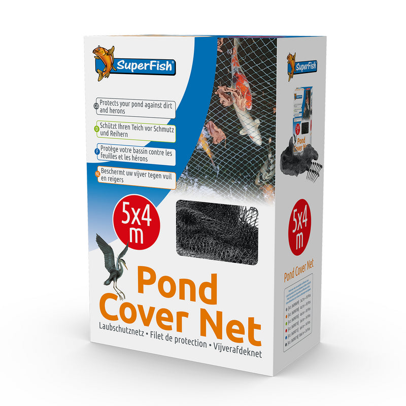 SuperFish Pond Protective Cover Net with Pegs