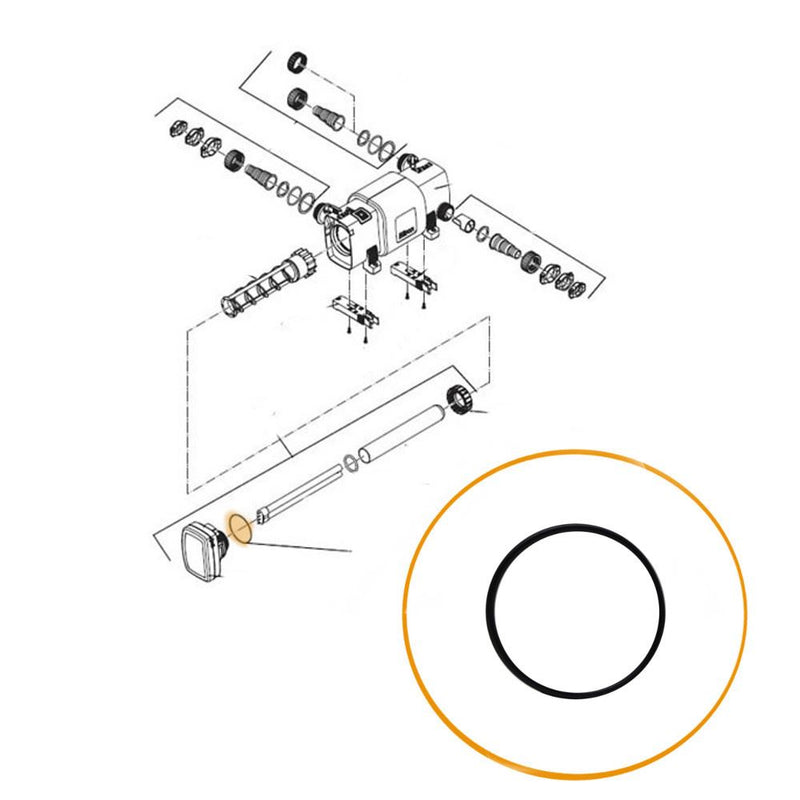 Oase - Part - 24850 Replacement UVC O Ring Seal for Bitron C24W - 55W